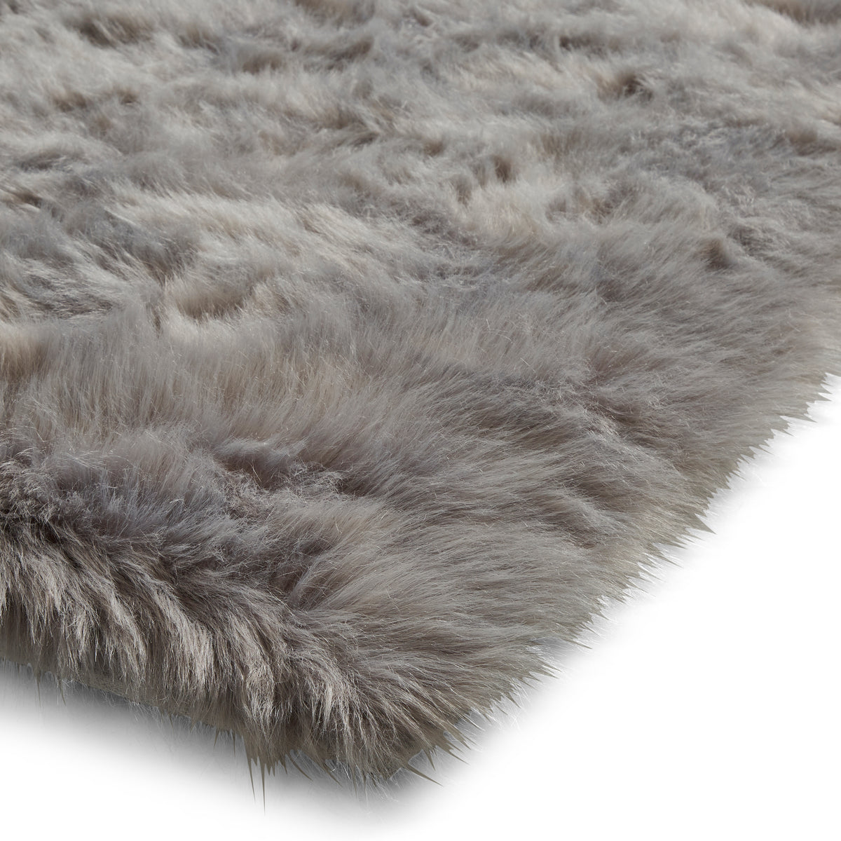 Polar Plush Shaggy Rug Grey