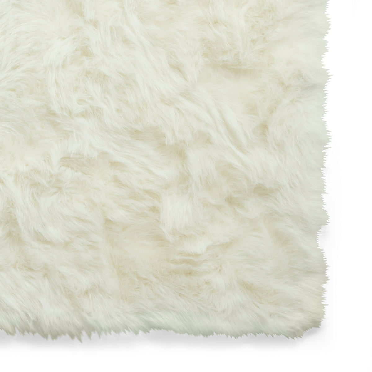 Polar Plush Shaggy Rug Ivory