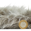 Polar Plush Shaggy Rug Light Grey