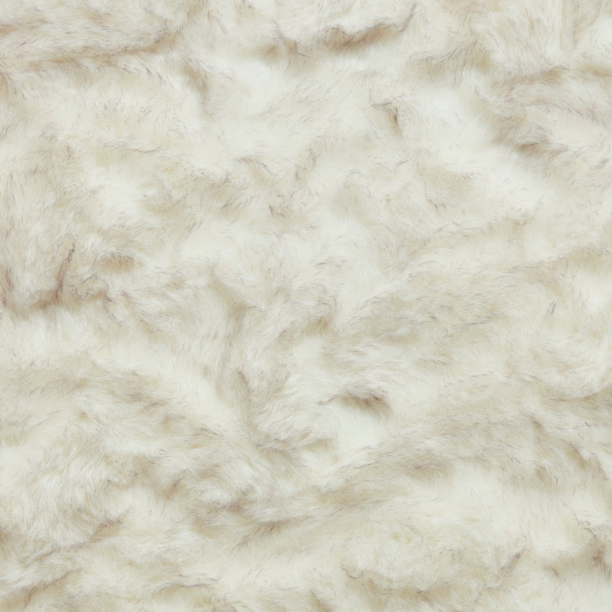Polar Plush Shaggy Rug White Grey