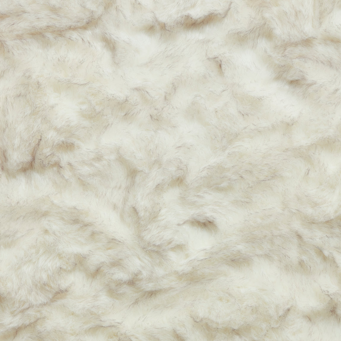 Polar Plush Shaggy Rug White Grey