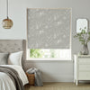 Laura Ashley Pussy Willow Thermal Blackout Ready Made Roller Blind Steel