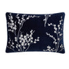 Laura Ashley Pussy Willow Embroidered 35cm x 50cm Filled Boudoir Midnight