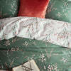 Laura Ashley Pussy Willow Duvet Cover Bedding Set Fern Green