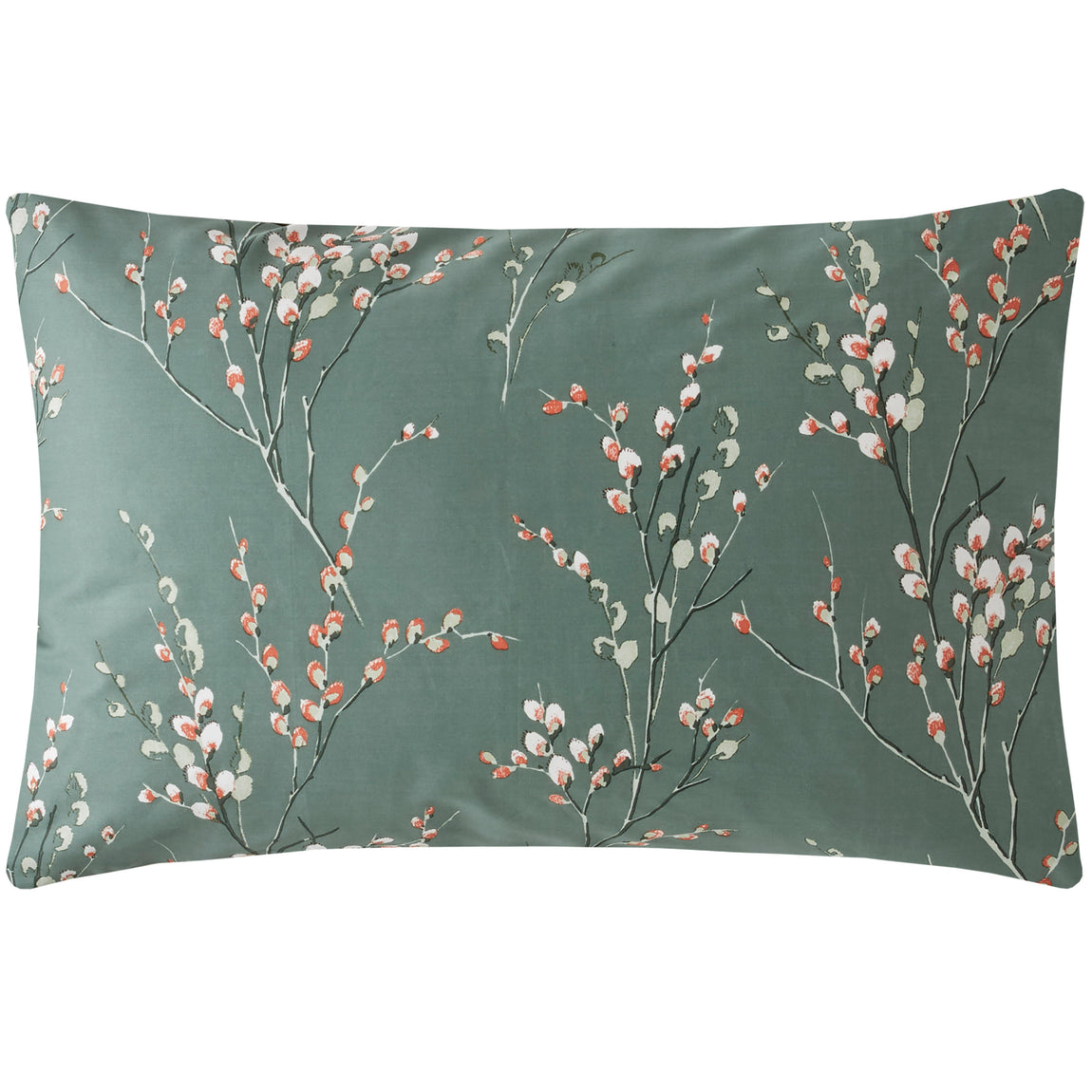 Laura Ashley Pussy Willow Duvet Cover Bedding Set Fern Green