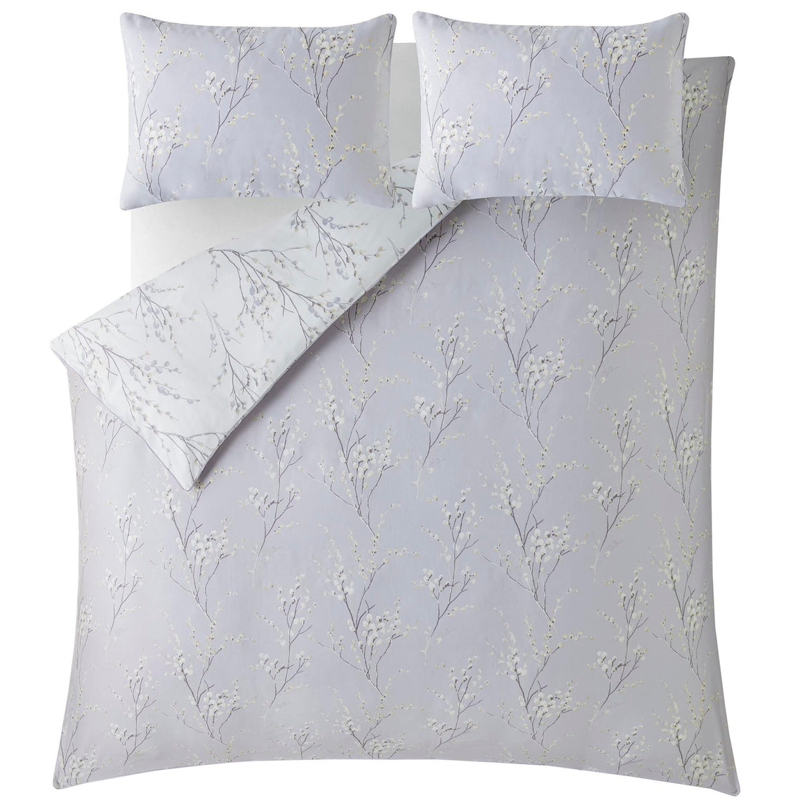 Laura Ashley Pussy Willow Pillowcase Housewife Lavender
