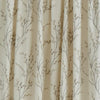 Laura Ashley Pussy Willow Ready Made Curtains Off white-Dove grey