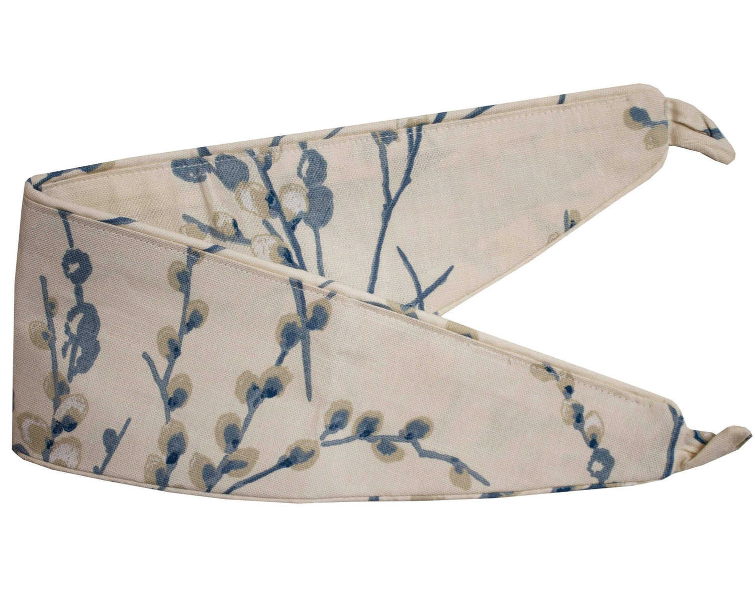Laura Ashley Pussy Willow Ready Made Curtains Off white-Seaspray