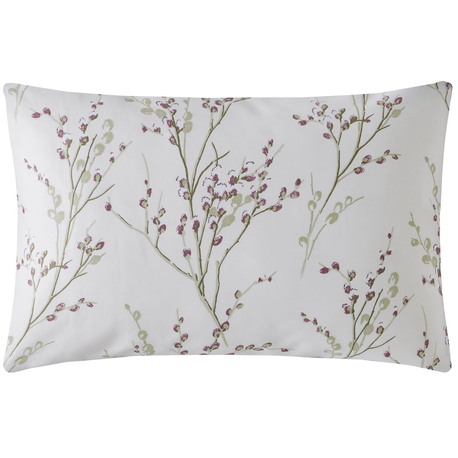 Laura Ashley Pussy Willow Duvet Cover Bedding Set Plum Purple