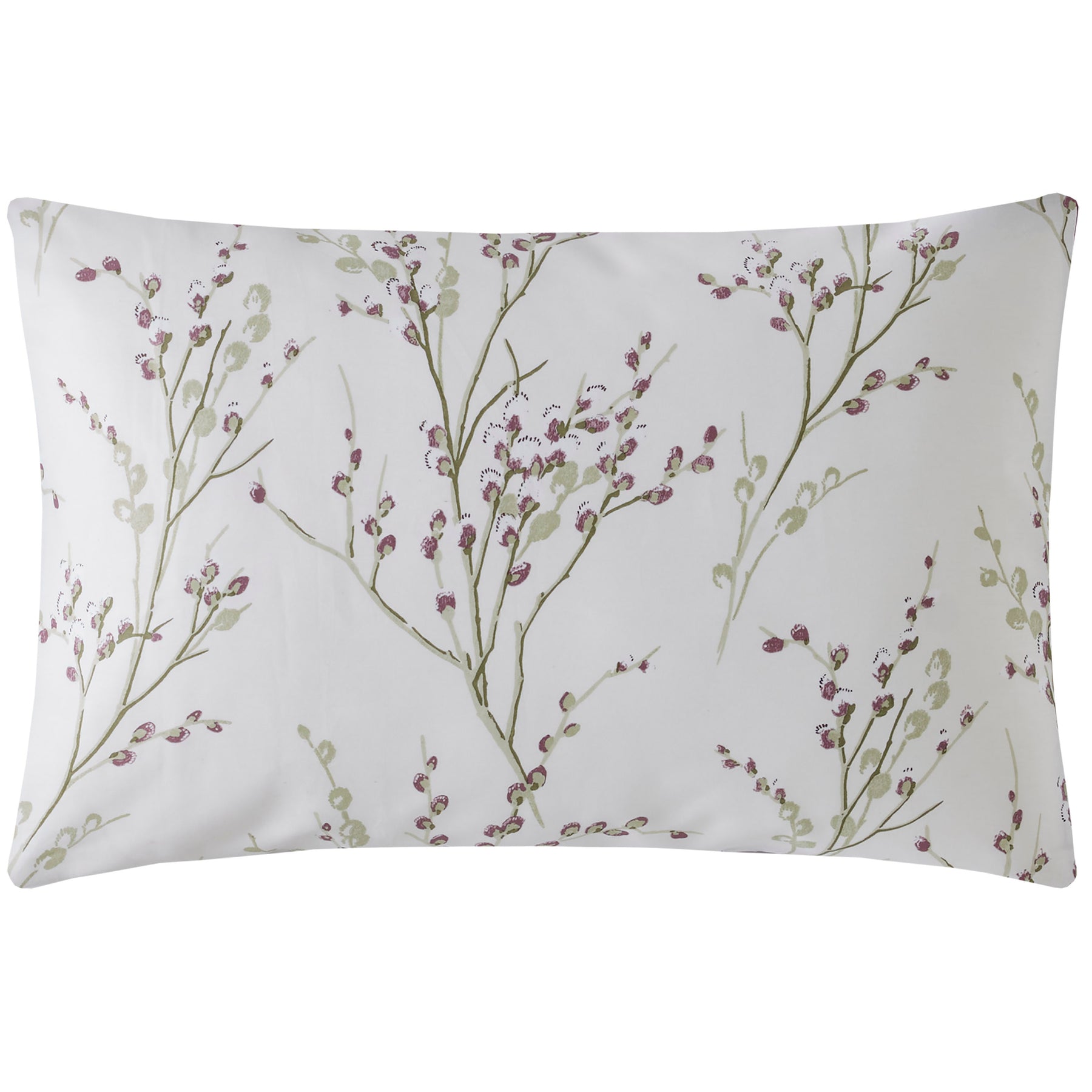 Laura Ashley Pussy Willow Pillowcase Housewife Plum Purple