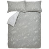 Laura Ashley Pussy Willow Duvet Cover Bedding Set Steel