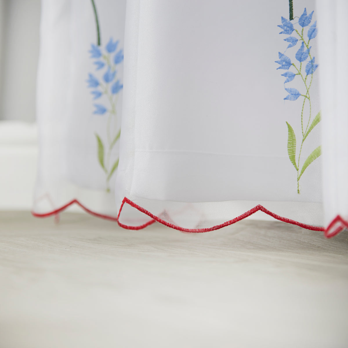 Springfield Lined Voile Ready Made Eyelet Curtains White