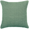 Voyage Maison Rainfall Embroidered Velvet Feather Filled Cushion 50cm x 50cm Mint