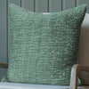 Voyage Maison Rainfall Embroidered Velvet Feather Filled Cushion 50cm x 50cm Mint
