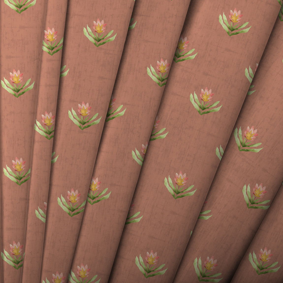 Voyage Maison Raja Fabric Terracotta