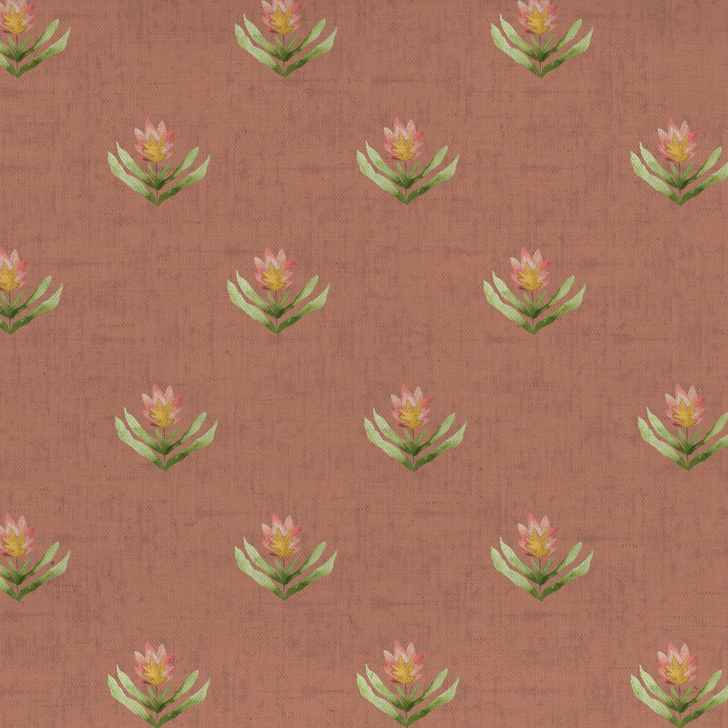 Voyage Maison Raja Fabric Terracotta