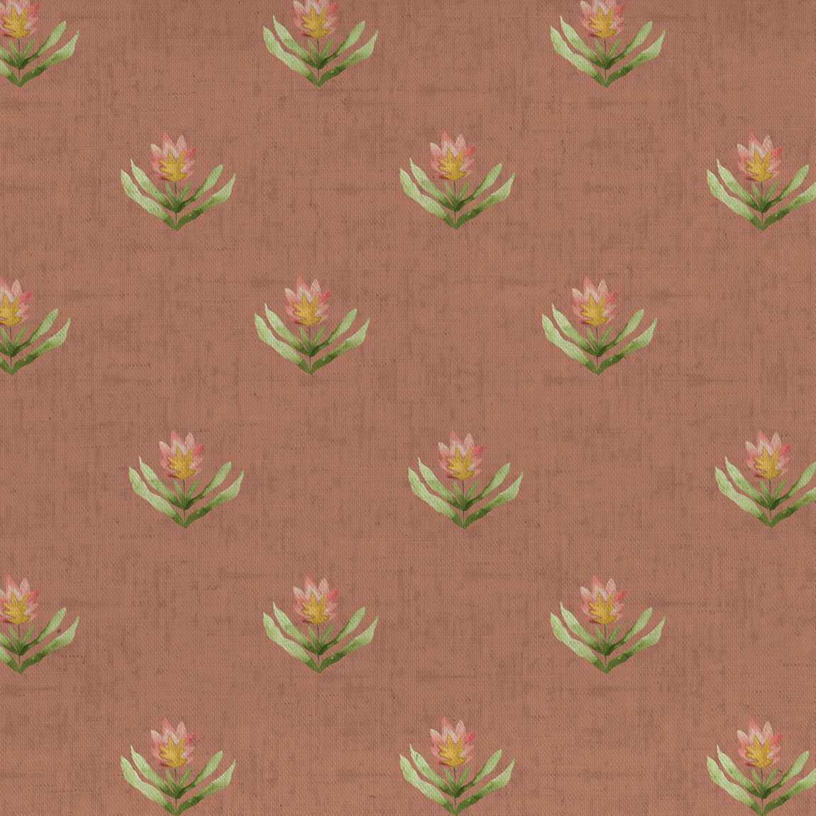 Voyage Maison Raja Fabric Terracotta