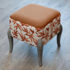 Voyage Maison Ralf Silverwood Digitally Printed Footstool Sienna