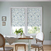 Laura Ashley Rambling Rector Made to Measure Roman Blind Blue Sky