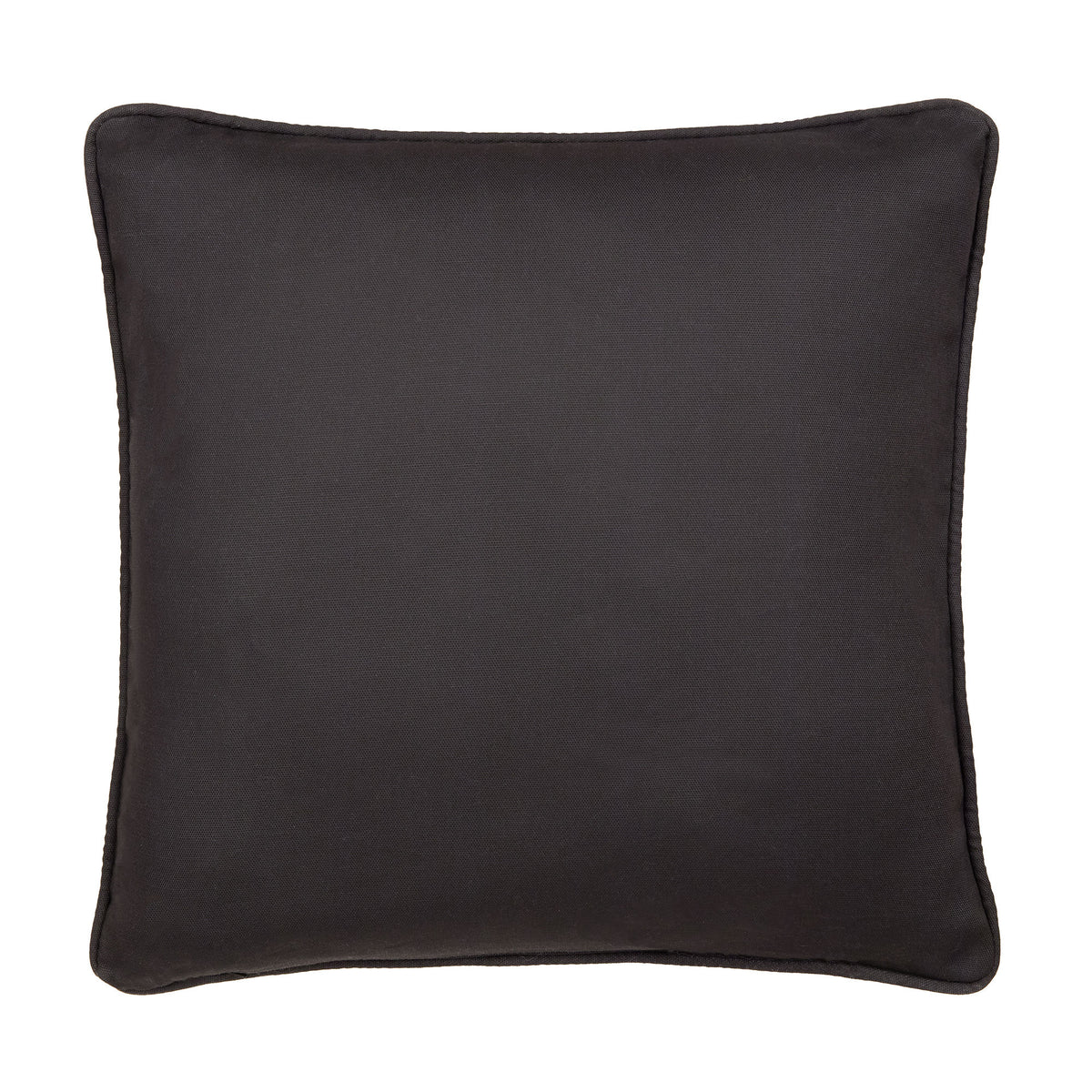 Fusion Rico Geometric Outdoor Filled Cushion 43cm x 43cm Black