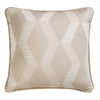 Fusion Rico Geometric Outdoor Filled Cushion 43cm x 43cm Natural