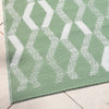 Fusion Rico Geometric Outdoor Rug 120cm x 170cm Green