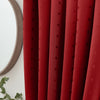 Madison Ready Made Pencil Pleat Curtains Red