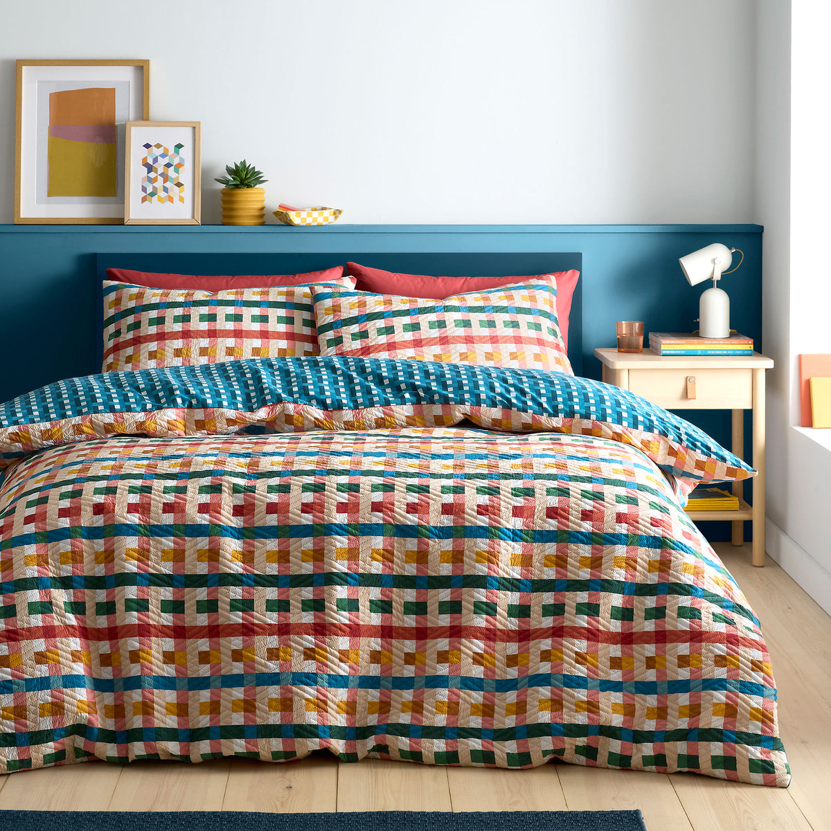 Fusion Rhett Duvet Cover Bedding Set Multi