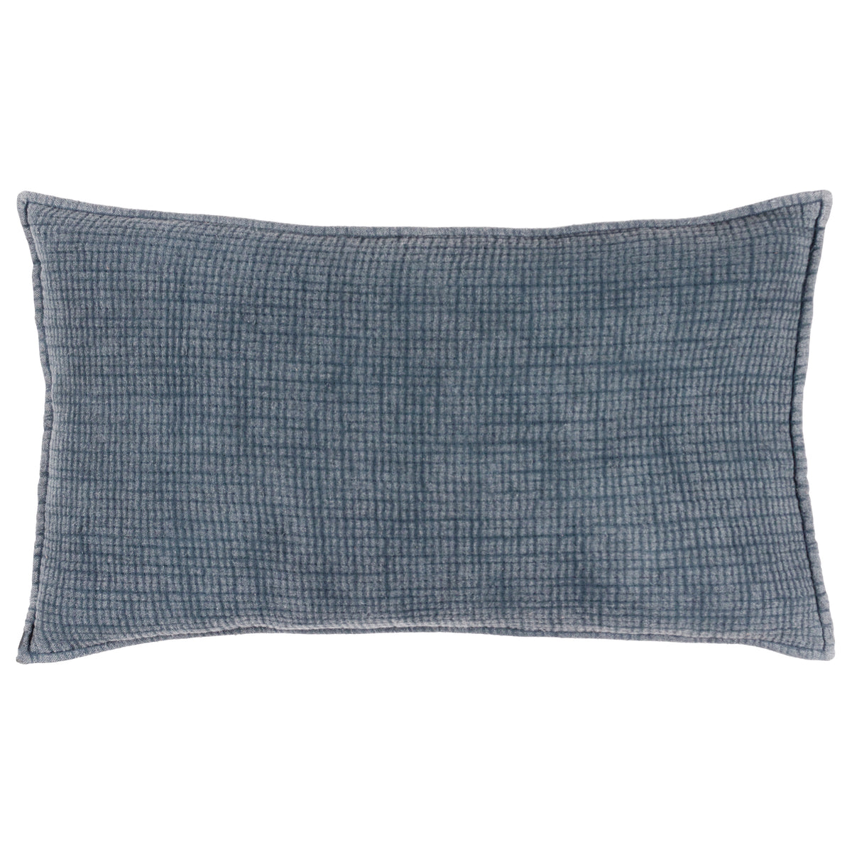 Yard Ribble Acid Wash Cotton 40cm x 60cm Filled Boudoir Ink