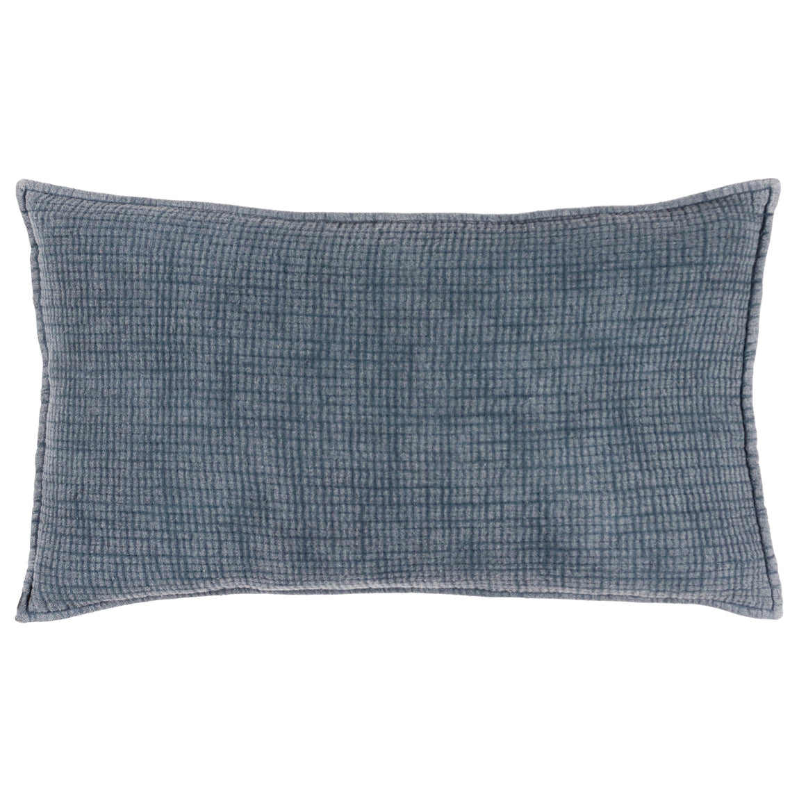 Yard Ribble Acid Wash Cotton 40cm x 60cm Filled Boudoir Ink