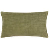 Yard Ribble Acid Wash Cotton 40cm x 60cm Filled Boudoir Khaki