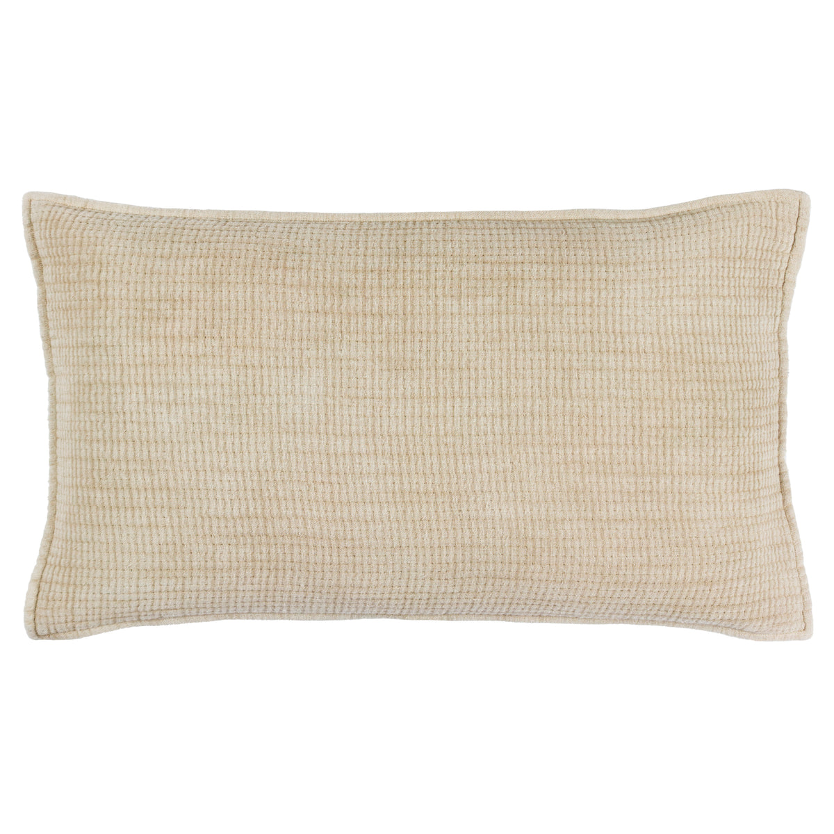 Yard Ribble Acid Wash Cotton 40cm x 60cm Filled Boudoir Natural