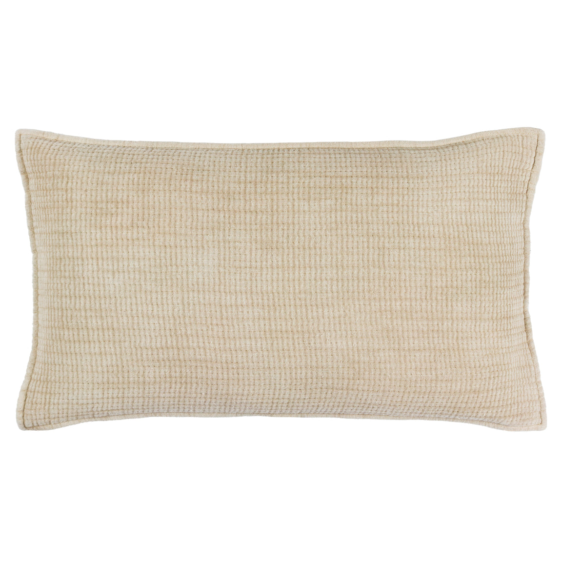 Yard Ribble Acid Wash Cotton 40cm x 60cm Filled Boudoir Natural