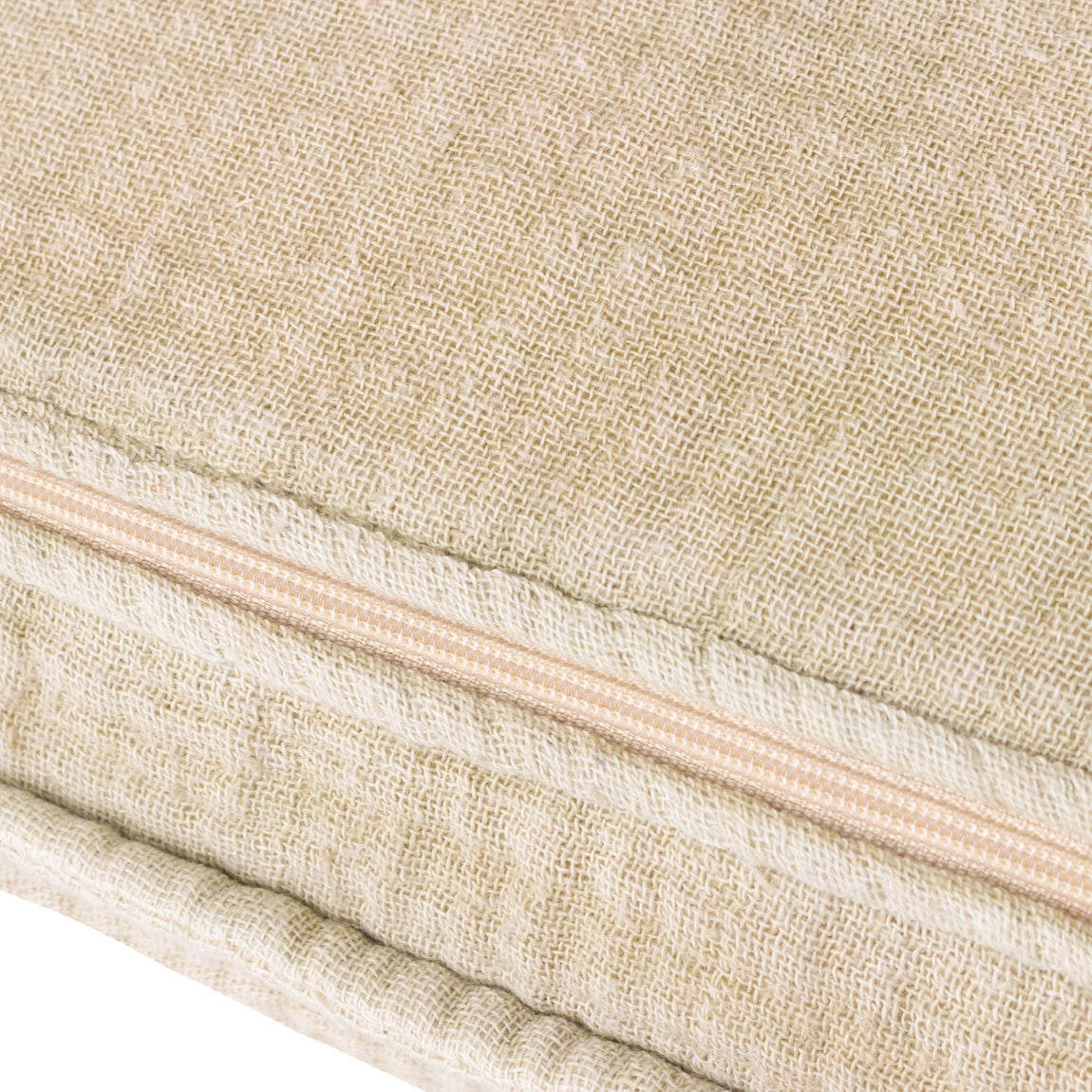 Yard Ribble Acid Wash Cotton 40cm x 60cm Filled Boudoir Natural