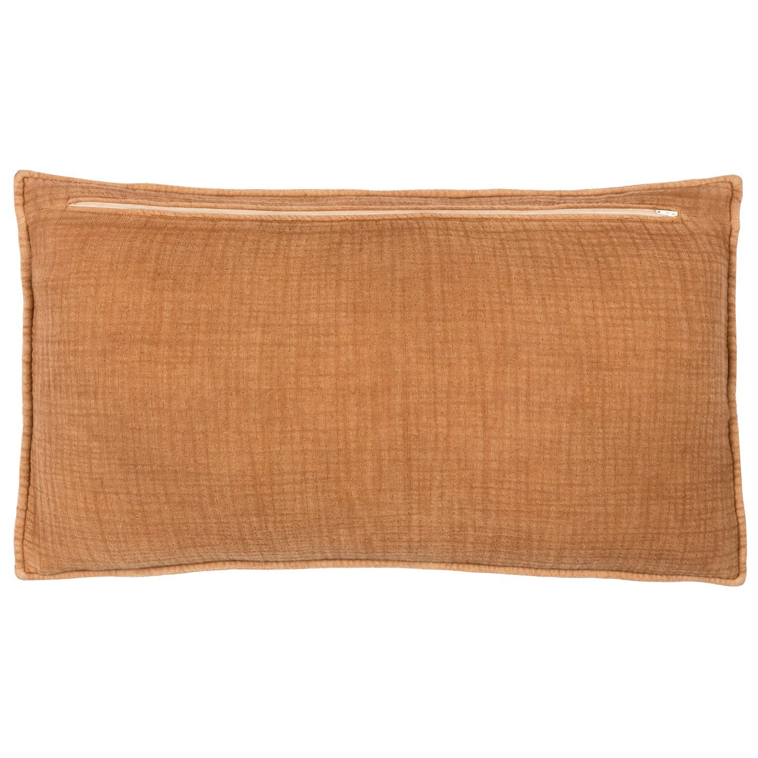 Yard Ribble Acid Wash Cotton 40cm x 60cm Filled Boudoir Pecan