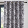 Laurence Llewelyn-Bowen Romilly Jacquard Ready Made Eyelet Blackout Curtains Natural