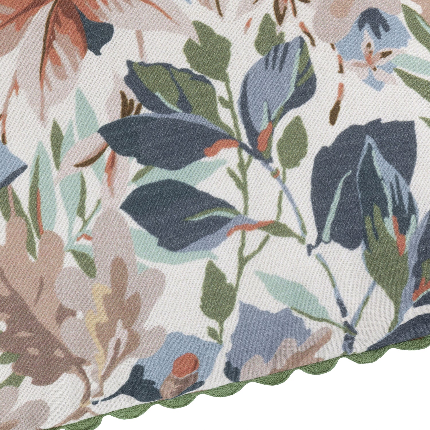 Sanderson Robins Wood Printed 50cm x 50cm Filled Cushion Forest Rust