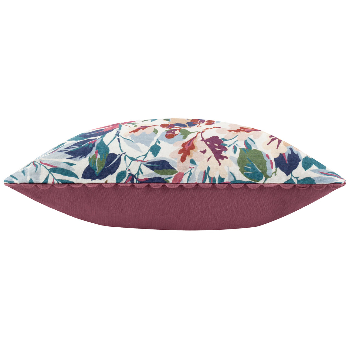 Sanderson Robins Wood Printed 50cm x 50cm Filled Cushion Mulberry Blue
