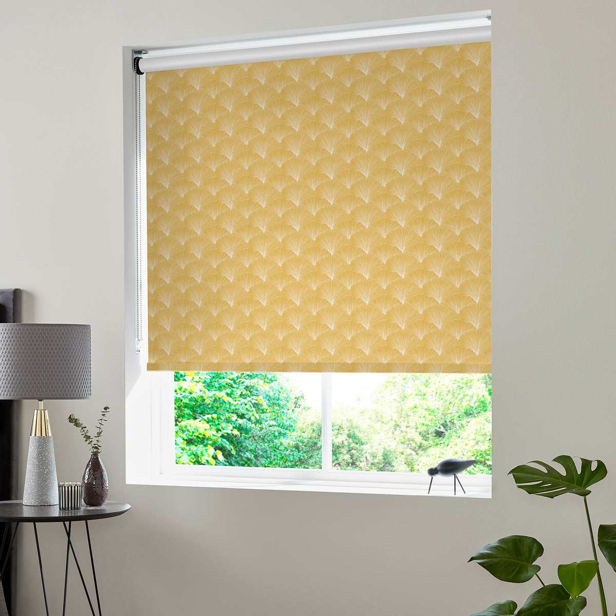 Testa Made to Measure Blackout Roller Blind Ochre