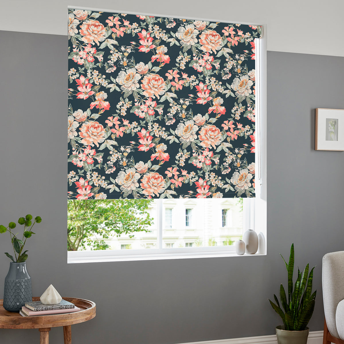 Bloom Made to Measure Blackout Roller Blind Burnt Orange