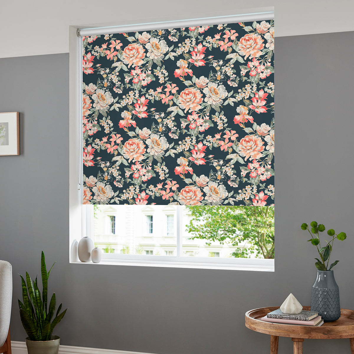 Bloom Made to Measure Blackout Roller Blind Burnt Orange