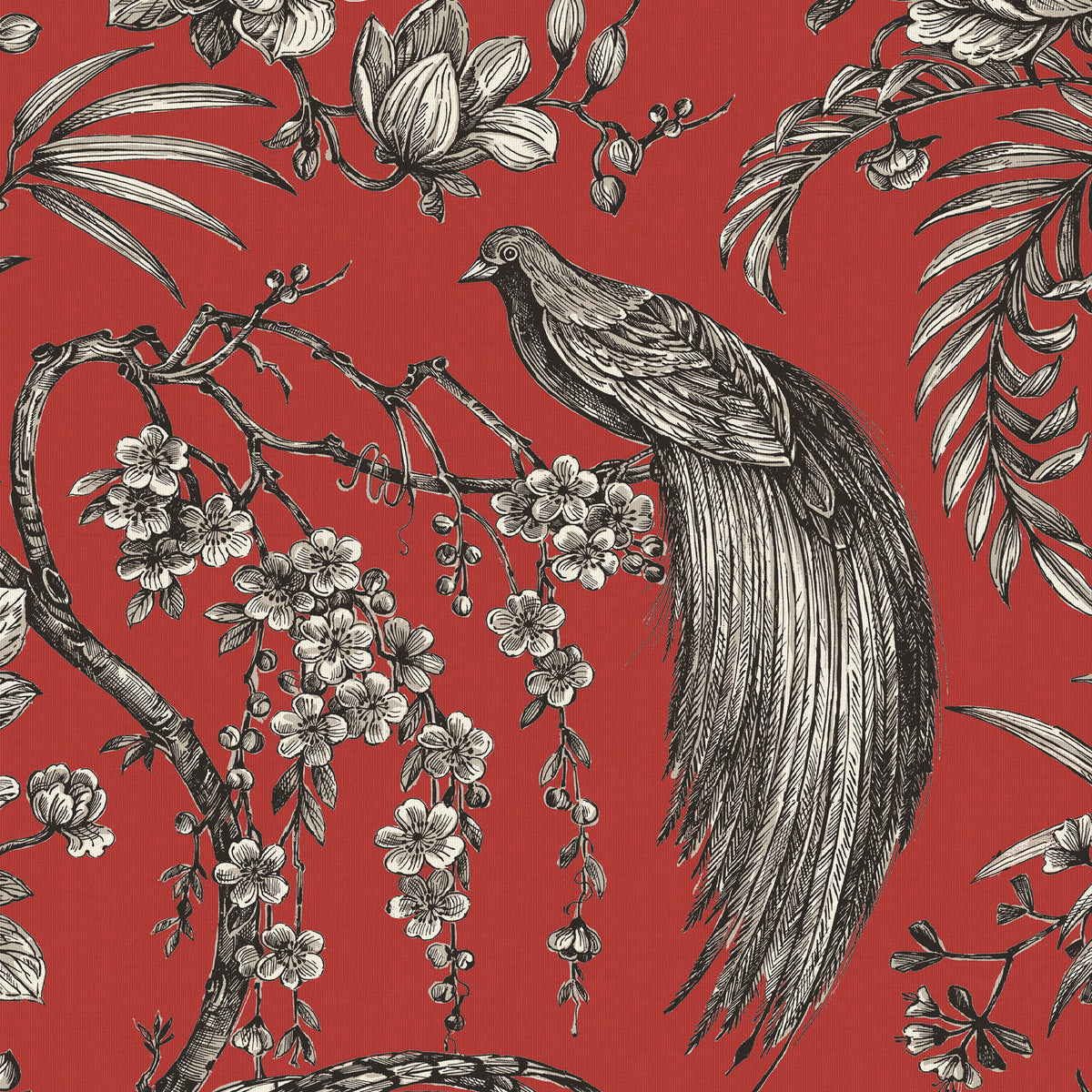 Catalan Made to Measure Blackout Roller Blind Crimson