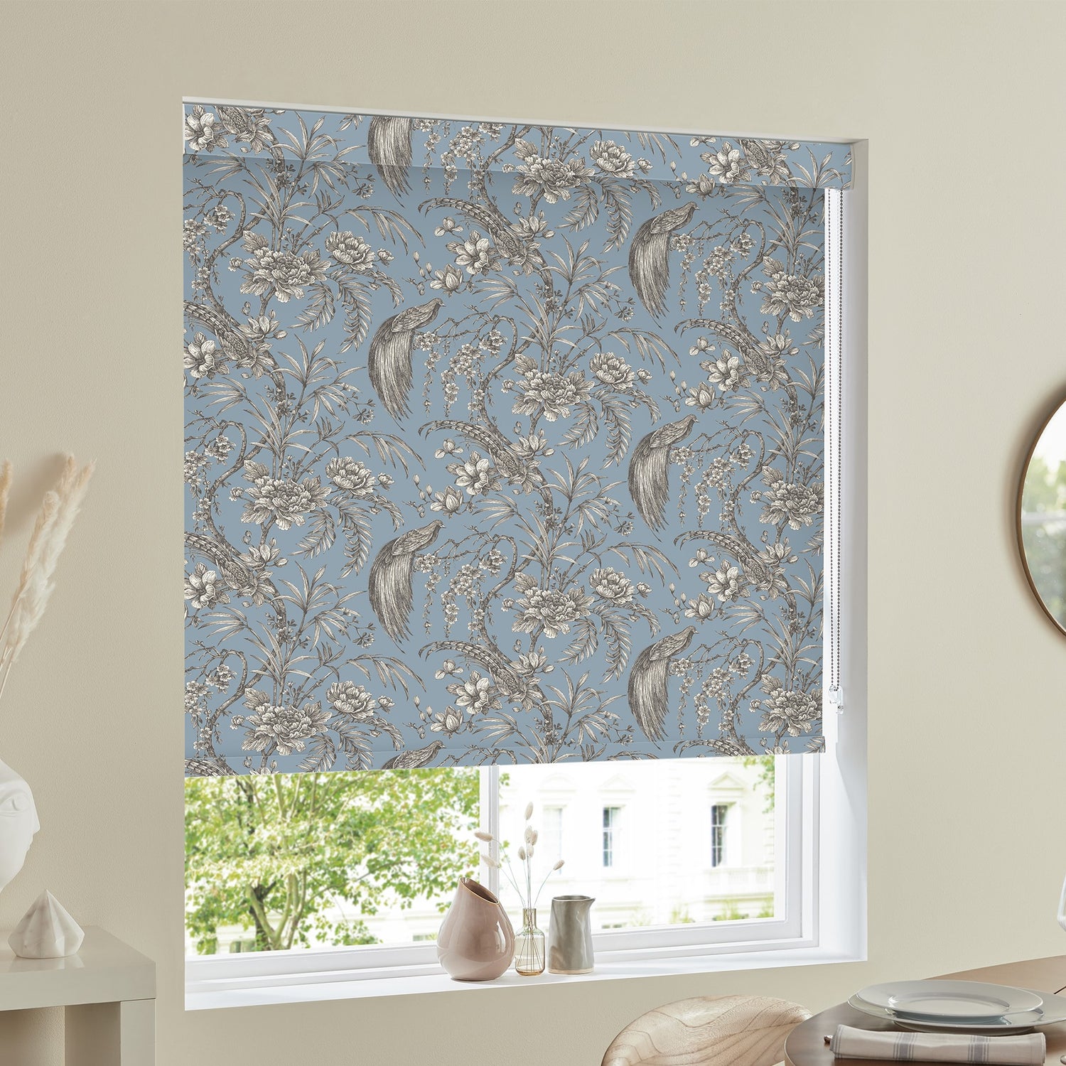 Catalan Translucent Made to Measure Roller Blind Sky