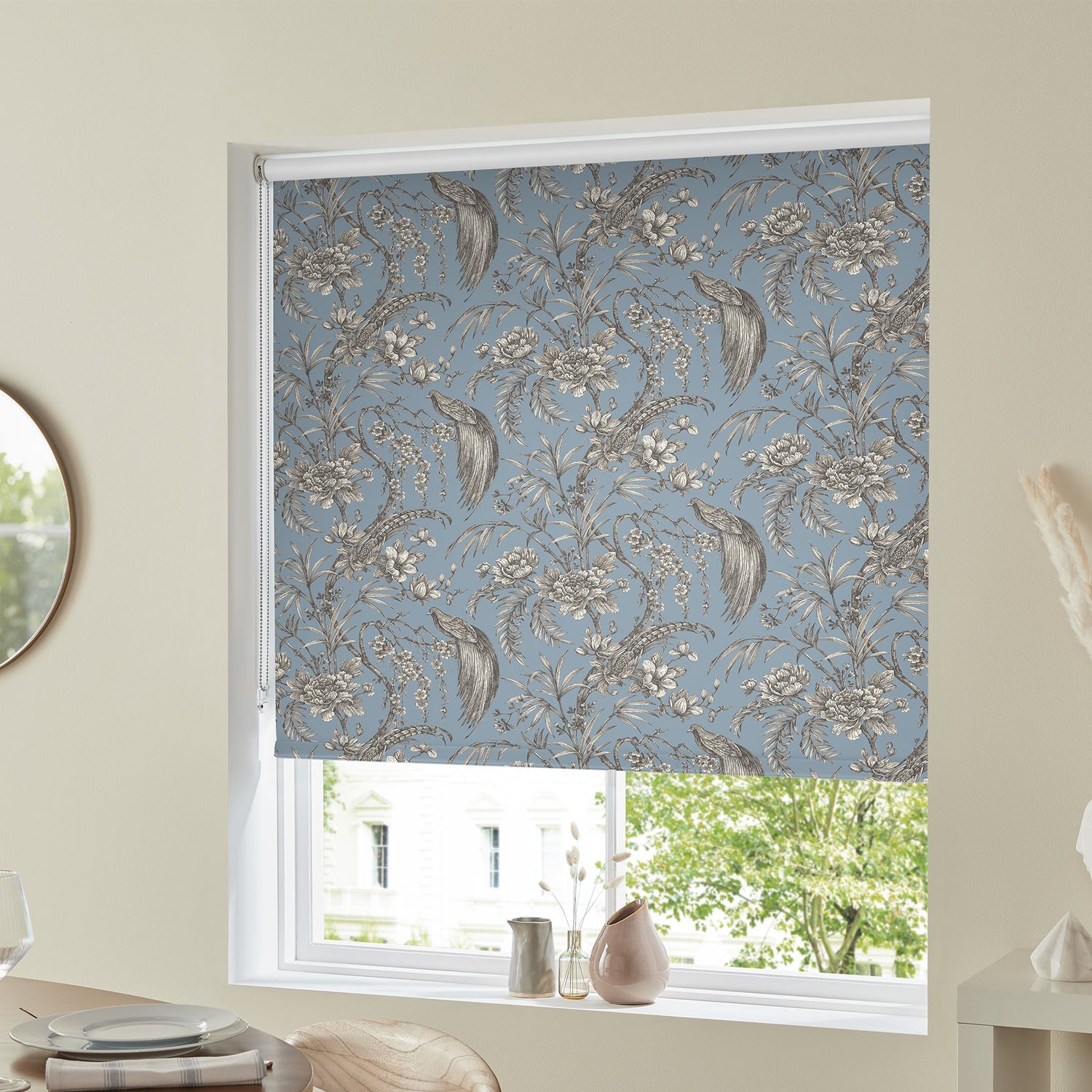 Catalan Translucent Made to Measure Roller Blind Sky