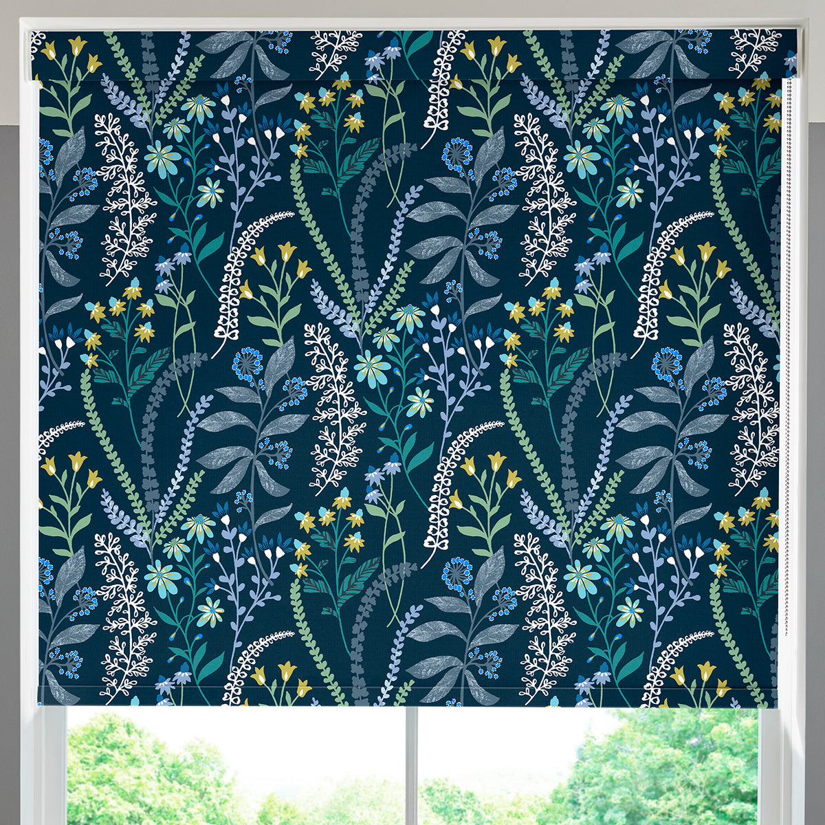 Bontane Translucent Made to Measure Roller Blind Midnight
