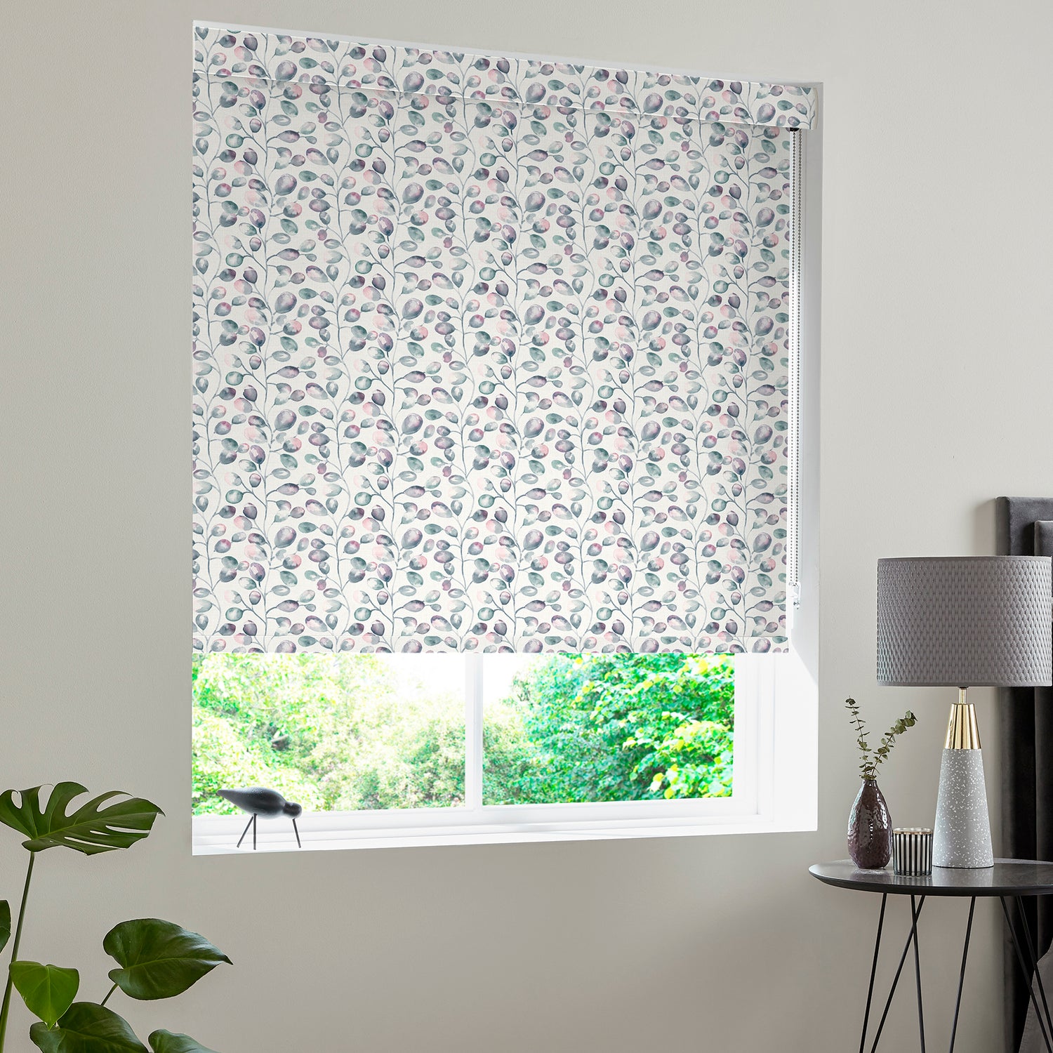 Gunnii Translucent Made to Measure Roller Blind Rose