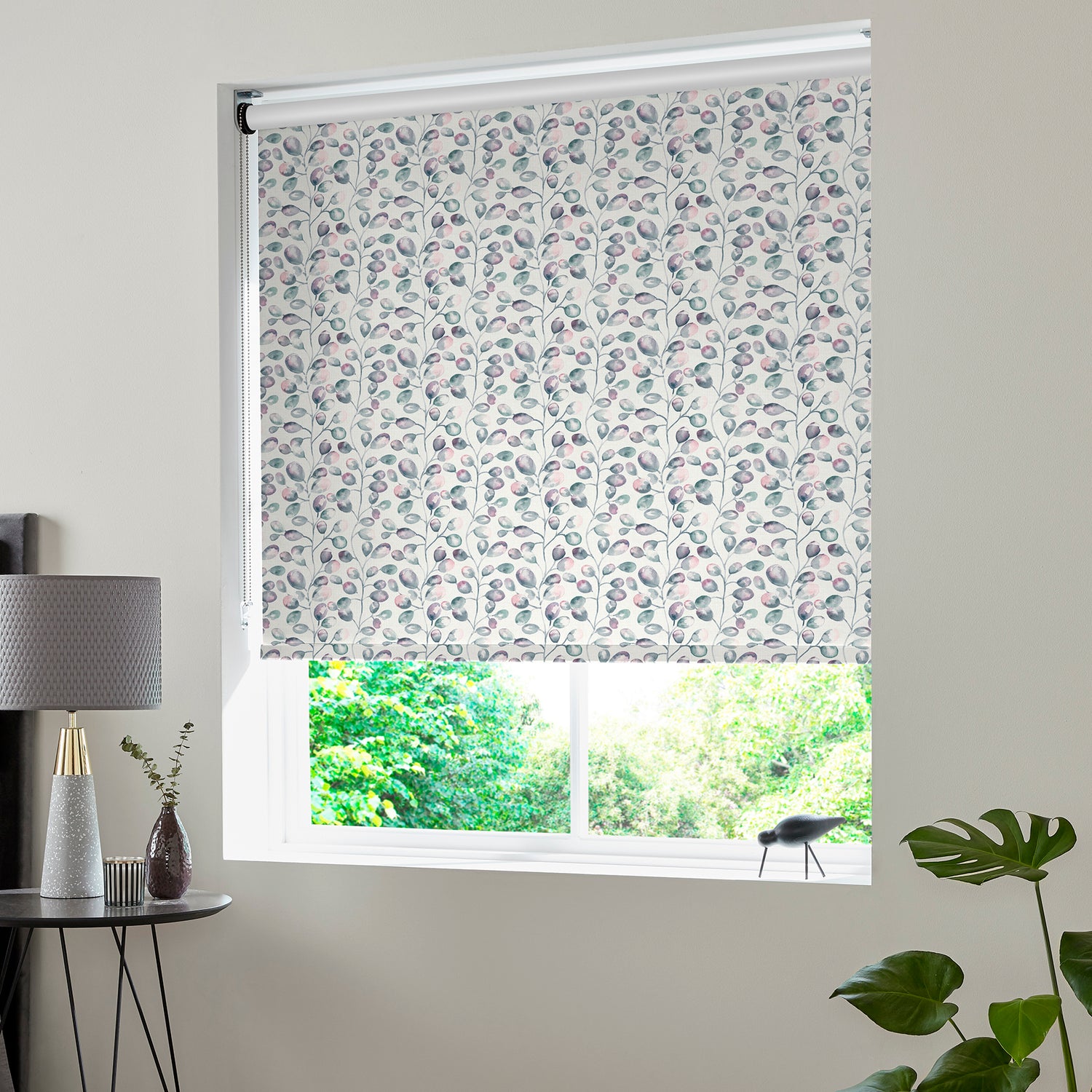 Gunnii Translucent Made to Measure Roller Blind Rose