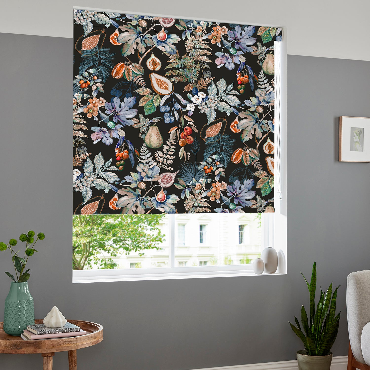 Rosales Made to Measure Blackout Roller Blind Midnight