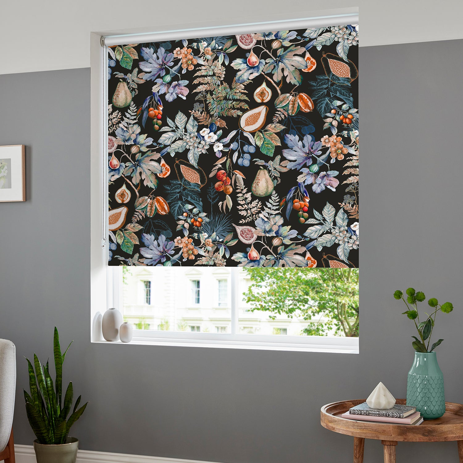 Rosales Made to Measure Blackout Roller Blind Midnight