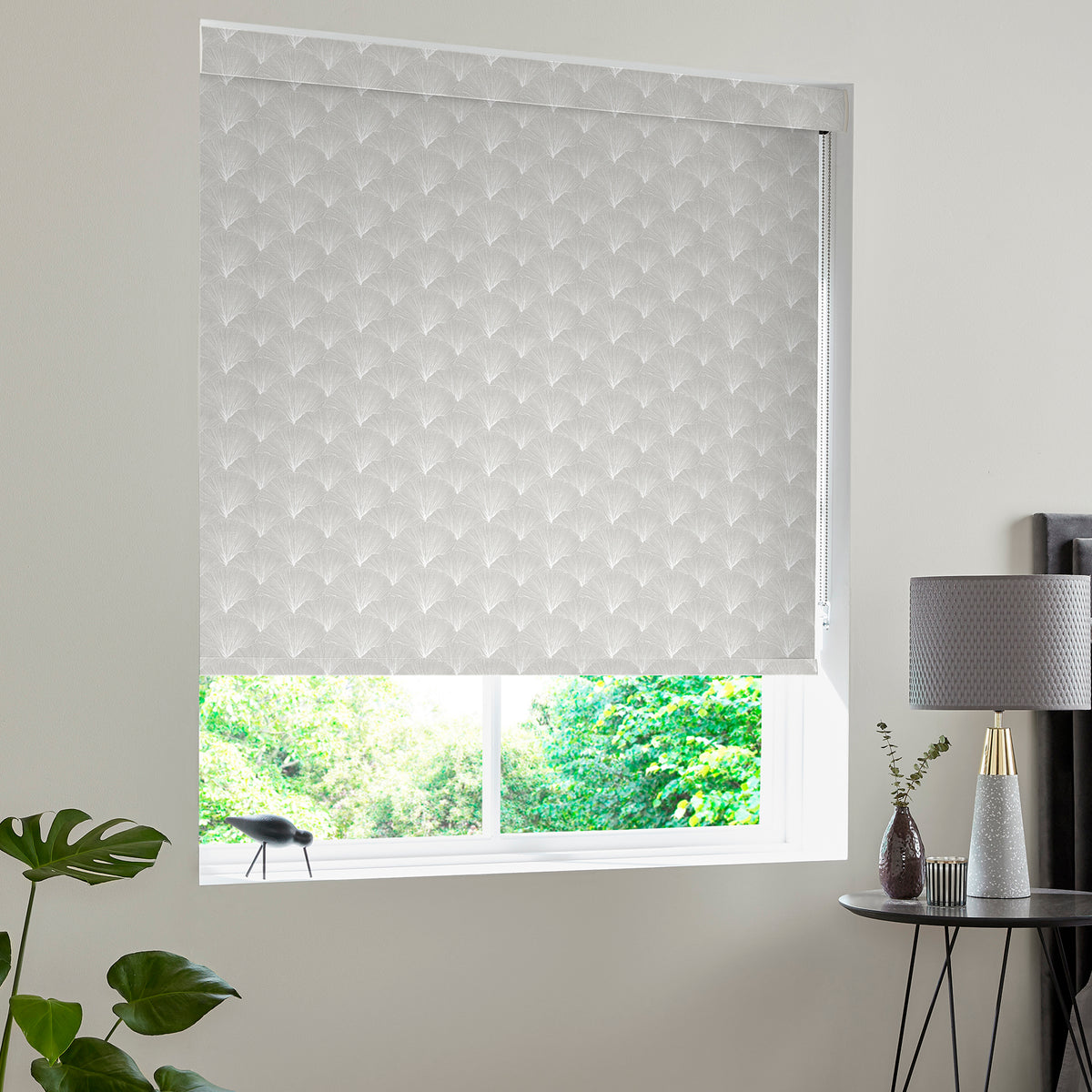 Testa Translucent Made to Measure Roller Blind Silver